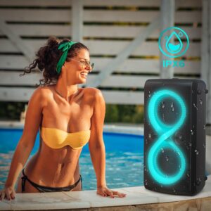 Monster Cycle Plus Bluetooth Party Speaker - 120W, IPX5 Waterproof, RGB Lighting 2 81spnbxOdL