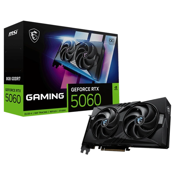 MSI GeForce RTX 5060 8G GAMING OC MSI GeForce RTX 5060 8G GAMING OC